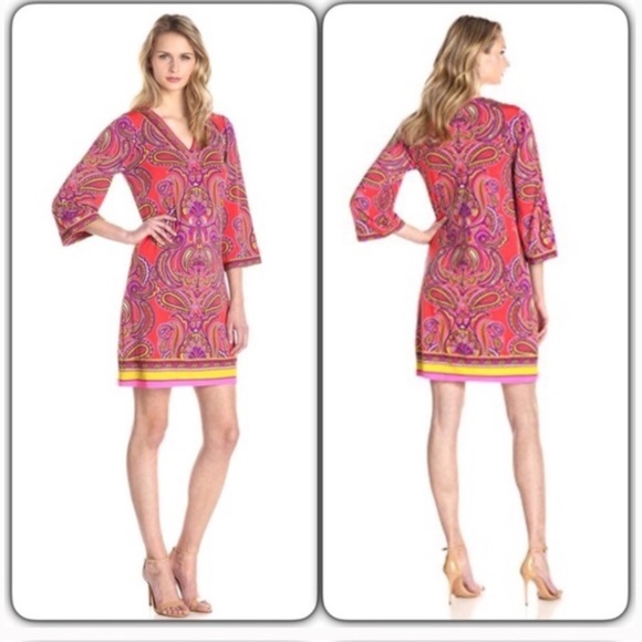 Laundry by Shelli Segal Tunic Dress - Picture 1 of 8